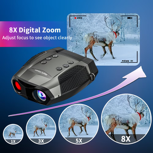 Gafas de Visión Nocturna 40 MP 4K, Binoculares de Visión Nocturna con Zoom 8X, Batería de 5000 mAh, Visión Infrarroja para Caza, Camping y Seguridad - Product Image 1