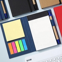 Le cahier promotionnel comprend un bloc-notes en papier avec stylo