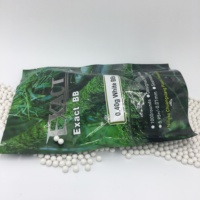 Boule en plastique airsoft bb 0.40g 6mm plastique blanc