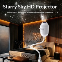 Lampe de bureau pour chambre à coucher, table de chevet pour la nuit, protection des yeux, USB, projection de ciel étoilé, petite veilleuse
