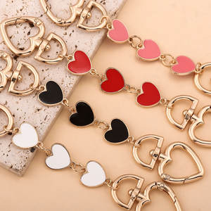 Fashion Metal <strong>Keychain</strong> Charm Strawberry Flowers <strong>Moon</strong> Cherry butterfly Knots Pearl Accessories <strong>Keychain</strong> Car Bag <strong>Keychain</strong> Pendant - Product Image 4