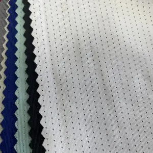 88% polyester t 12% spandex 4 cách căng lưới vải với lỗ nhỏ 170 GSM mềm tay da thân thiện cho yoga thể thao ấm áp