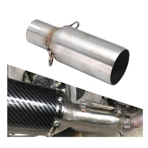 Tubo di Scarico Moto Sezione Centrale da 50,8 mm Adatto per Piaggio MP3 <span class=keywords><strong>300</strong></span> X10 250 <span class=keywords><strong>Beverly</strong></span> 125 - Product Image 6