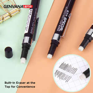 Lápiz Mecánico Pentel al por Mayor de Fábrica GENVANA, Lápiz de Empuje con Logotipo Personalizado, Lápiz Mecánico de 0.5MM para Uso Escolar - Product Image 5