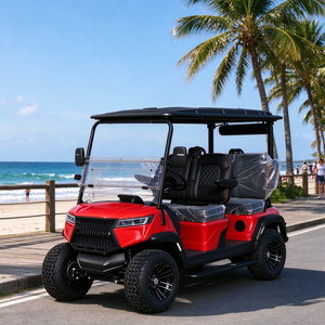 Carrito de Golf GRENTEK de 4 Pasajeros con Motor de Litio, Colores de Pintura Personalizados, Vehículo Turístico Impermeable - Product Image 1