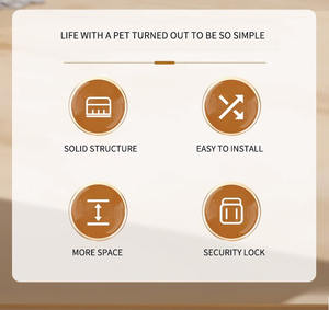 Fabricant professionnel chinois de cages pour animaux de compagnie, <span class=keywords><strong>cage</strong></span> pliable pour chien à 2 portes, cages portables pour animaux de compagnie, clôture pour chien durable de haute qualité - Product Image 6