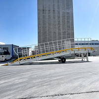 Rampe de quai robuste de 8 tonnes, 11,3 m, 2,1 m, rampe de chargement de camions, rampe de chargement/déchargement de conteneurs, rampe de chantier