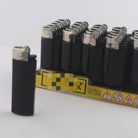 Briquet élégant à allumage plat, style espagnol, avec roue à silex jetable et silex rechargeable en nylon, autre type de briquet