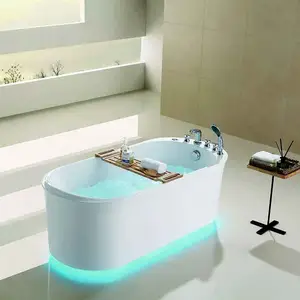 Wholesale Price Bathroom Freestanding Fiberglass Whirlpool Bathtubs