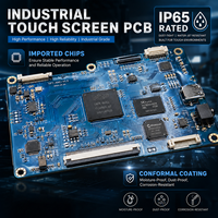 Écran LCD industriel capacitif Mochuan M007 de 7 pouces, panneau embarqué, Modbus PC pour PLC, HMI, moniteur