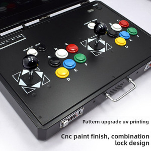 <span class=keywords><strong>Console</strong></span> <span class=keywords><strong>Arcade</strong></span> Portatile Ricaricabile in Metallo da 22 Pollici, Pieghevole, Pandora's Box, Doppio Joystick, <span class=keywords><strong>Console</strong></span> <span class=keywords><strong>Retro</strong></span> per 2 Giocatori, per Esterni e Casa - Product Image 5