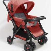 Poussette parapluie 3-en-1 pour bébé, siège auto, métal léger, pliable, absorption des chocs, position assise-allongée, pour 0-6 mois, charge 20 kg
