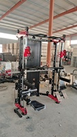 Machine de musculation multifonctionnelle, équipement de gymnastique, fer croisé à câble, support de squat, station de fonctions multi