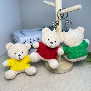 Offre Spéciale – Porte-clés Ours en Peluche de 10 cm avec Logo Personnalisé sur Pull – Pendentif Créatif pour Sac – Cadeau d'Affaires - Product Image 4