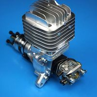 Moteur à essence monocylindre DLE55 pour avion à moteur à huile 55CC Moteur 5,5 ch/8500 tr/min pour modèle d'avion RC