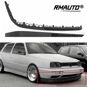 1 pasang Eropa Bumper dalam depan mobil dagu Spoiler Lip Sport Valance Splitter untuk VW Golf MK3 3 VR6 kit Styling badan mobil