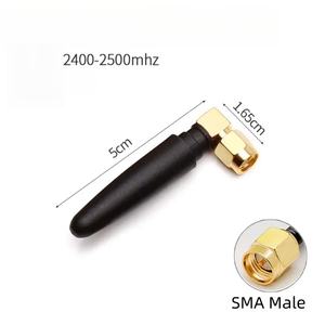 Внешняя двухдиапазонная Wi-Fi антенна 2.4G/5G/5.8G 3.5dBi, вертикальная, типа «резиновая уточка» (Chili Pepper) для мужчин - Product Image 3