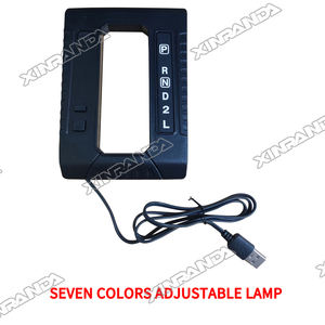 Accessori Jimny Copertura del Pannello del Cambio con Luce LED per Suzuki Jimny Jb74 2018 2019 2020 2023 Rivestimento del Cambio <span class=keywords><strong>7</strong></span> Colori Solo per Cambio Automatico - Product Image 2