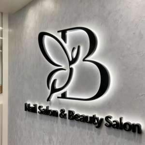 Factory Price Custom 3d logo Name Channel Backlit Letter Sign Building Signage Outdoor Led Shop Sign Board Led Illuminated Sign - Product Image 3