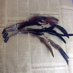 Européenne Américaine Rétro Épingle À Cheveux Plume Cheveux Accessoires Indien Poulet <span class=keywords><strong>Pince</strong></span> À Cheveux BB Clip - Product Image 3