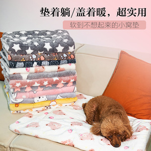 Pet <b>Mat</b> Rectangle Polyester Fiber Thick Plush For Dogs <b>Cats</b> Four Seasons Use - Product Image 4
