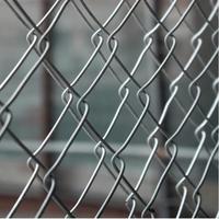 Portails de clôture en treillis métallique électrogalvanisé écologique et durable, design losanges, pour allées résidentielles - Hauteur 8 pieds