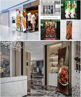 Écran d'affichage LED portable RGX haute définition multi-usage couleur pleine pour magasin, écran LED Totem numérique intérieur P1.53