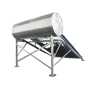Nouveau design, faites-le vous-même, <span class=keywords><strong>chauffe</strong></span>-<span class=keywords><strong>eau</strong></span> solaire en acier inoxydable de 200 L, tube en verre avec revêtement, classe d'efficacité énergétique A+++, OEM, usage domestique - Product Image 1