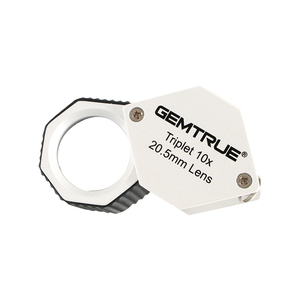 Chuyên Nghiệp Kim Cương Loupe <span class=keywords><strong>10x</strong></span> Độ phóng đại cao su grip 20.5 mét Triplet ống kính satin kết thúc cho đá quý và đồ trang sức kiểm tra - Product Image 5