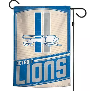 Drapeau de jardin haut de gamme <span class=keywords><strong>Detroit</strong></span> Lions 12*18, décoration extérieure pour cour, véranda, jardin. Décoration sportive d'extérieur pour maisons et jardins. - Product Image 5