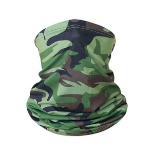 Écharpe de sport personnalisée, masque de protection solaire pour le cou, écharpe tubulaire pour le visage, masque de camouflage pour la moto, la randonnée et le cyclisme - Product Image 1