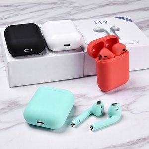 Tws audífonos que 12 Airpodded auriculares I12 Inpods 5,0 Bluetooth Ture inalámbrico Tws I12 Auriculares auriculares - Product Image 6