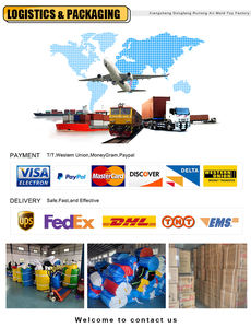 Parcours d'obstacles gonflable pour enfants DFRL, taille personnalisée, qualité commerciale, PVC 0,55 mm, 32 pieds, jaune et bleu, garantie 3 ans - Product Image 6