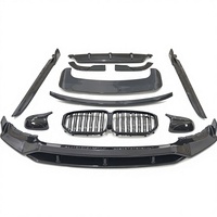 Nouveaux kits de carrosserie en fibre de carbone de haute qualité G05 X5 Black Knight, lèvre avant, grille d'aération, diffuseur, spoiler, jupes de rétroviseurs latéraux pour