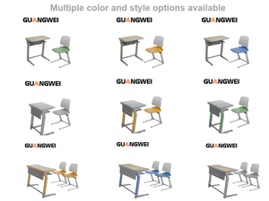 Juegos <span class=keywords><strong>de</strong></span> escritorio y sillas para estudiantes dobles <span class=keywords><strong>de</strong></span> <span class=keywords><strong>dos</strong></span> asientos modernos, muebles <span class=keywords><strong>de</strong></span> aula <span class=keywords><strong>de</strong></span> escuela secundaria <span class=keywords><strong>de</strong></span> buena calidad - Product Image 4