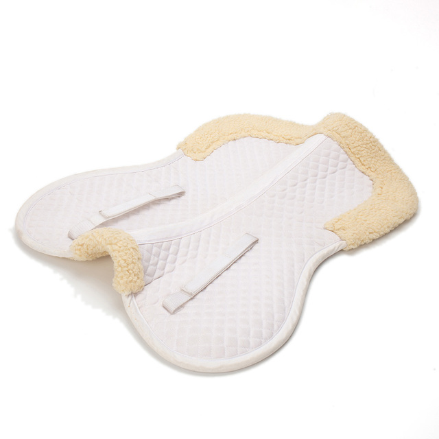 High Quality Horse Equipment Saddle Pads Custom Logo Classic Half Pad Horse All Purpose Saddle Pads