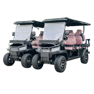 Hot bán tham quan 4 bánh xe 60V Pin điện săn bắn Golf giỏ hàng với 6 hành khách - Product Image 5