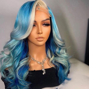 Оптовая продажа, дешевые парики из натуральных 100% волос, парик для косплея, индийский парик из Дубая, цена, доставка на ночь, кружевные парики в Дубае - Product Image 2