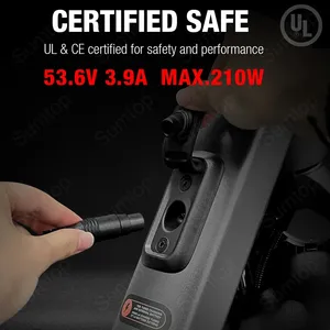 <span class=keywords><strong>Chargeur</strong></span> rapide d'origine 53,6 V 3,9 A pour Ninebot by Segway MAX G3 F3/F3Pro GT3 ZT3 <span class=keywords><strong>Xiaomi</strong></span> 4 Plus/4 Pro Scooter, adaptateur secteur - Product Image 3