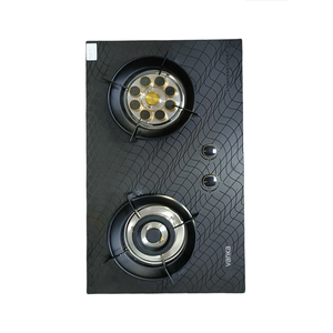 เตาแก๊ส2หัวพร้อมแผงกระจกนิรภัยสำหรับใช้กลางแจ้งใช้ในครัวเรือน - Product Image 4