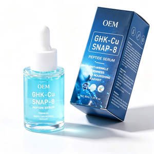 เซรั่มบลูคอปเปอร์เปปไทด์ OEM, GHK-Cu SNAP-8 เอสเซนส์ลดเลือนริ้วรอย, บำรุงผิวหน้าให้กระชับและเปล่งปลั่ง ดูอ่อนเยาว์ - Product Image 2
