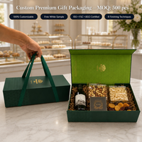 Boîte d'emballage pliable magnétique en carton rigide pour riz et sushis avec poignée, boîte cadeau pour vin, boîte d'emballage personnalisée pour chocolat