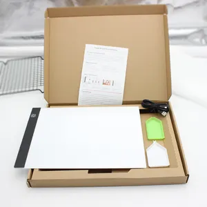 Moderno strumento di pittura diamante artigianale A4 LED Light Box con cavo di alimentazione USB dimmerabile per il tracciamento della luminosità Pad per il disegno degli <span class=keywords><strong>artisti</strong></span> - Product Image 1