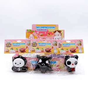 Jouet anti-stress en TPR souple en forme de chauve-souris pour Halloween, à rebond lent, jouet sensoriel Taba Squishy pour enfant, vente en gros - Product Image 1