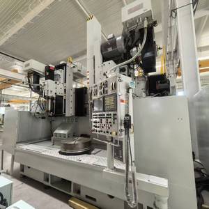 Torno Vertical CNC <span class=keywords><strong>CHIFA</strong></span> MEGA TURN Usado, Torno-Fresadora Compuesto de 4 Ejes, Control FANUC 18i-MB, Mesa Rotatoria para Carga Pesada - Product Image 4