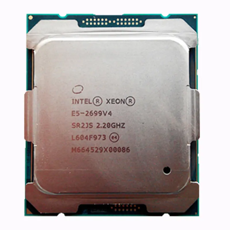 Vente chaude Processeur Serveur Nouvelle Marque 22 Core Intel Xeon E5 2699 V4 Combo Serveur Processeur CPU