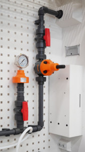 Sistema de Bomba Dosificadora Digital de Alta Precisión, Bomba de Diafragma de 90L/H Montada en Pared para Dosificación de Ácido y Cloro - Product Image 6
