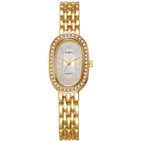 Nouvelle montre à quartz pour femme, style tendance, bracelet en acier inoxydable serti de diamants, mouvement SEIKO, montre décontractée ciel étoilé