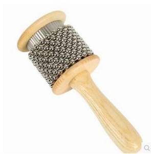 Instrumentos de Percusión para Niños, <span class=keywords><strong>Cabasa</strong></span> de Madera y Metal, Tamaño Pequeño y Grande, Material Didáctico Musical Orff - Product Image 5