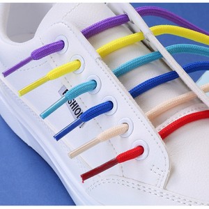 Cordones Clásicos Versátiles de 5mm, Redondos, de Color Sólido, con Núcleo de Poliéster, para Zapatos Deportivos, Yeezys y Tenis - Product Image 4